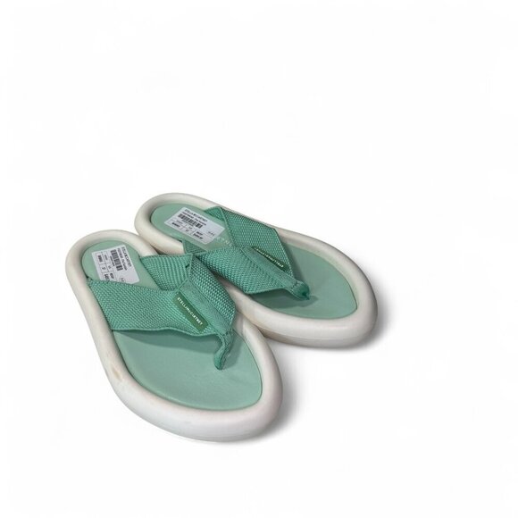 Stella McCartney Mint Green Air Slide Flip Flop Sandals - SIZE Left 37, Right 36 - Picture 11 of 14